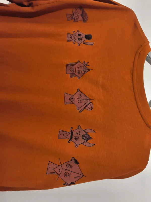 Camiseta caqui XL lateral